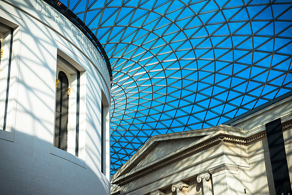 British Museum ceiling